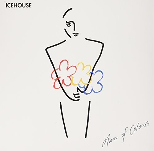 Icehouse - Man Of Colours (Blue) vinyl record cover
