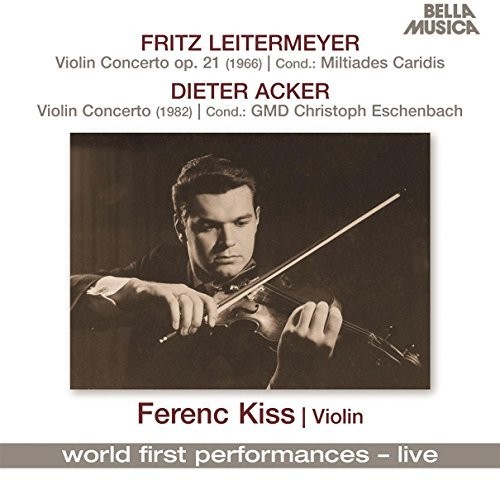 Acker / Kiss - Violin Concerto vinyl record cover