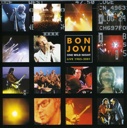 Bon Jovi - One Wild Night vinyl record cover