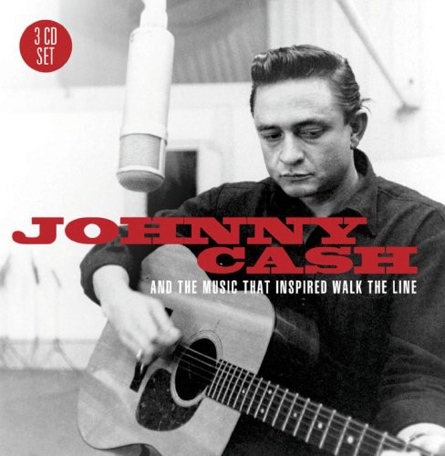 Johnny Cash - Music That Inspired Walk the Line vinyl record cover