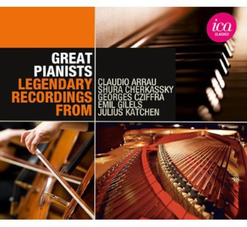 Beethoven / Arrau / Cherkassky / Cziffra - Great Pianists vinyl record cover