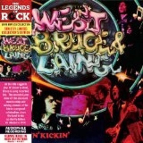 Bruce West & Laing - Live 'n' Kickin' vinyl record cover