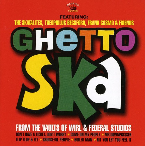 Ghetto Ska / Various - Ghetto Ska / Various vinyl record cover