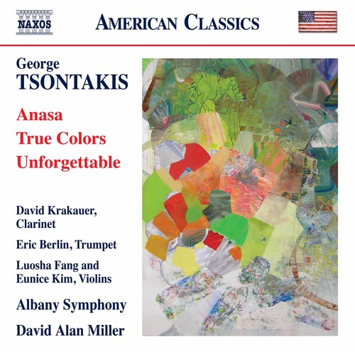 Tsontakis / Krakauer / Miller - Anasa True Colors & Unforgettable vinyl record cover