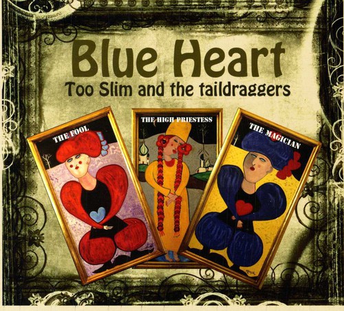Too Slim - Blue Heart vinyl record cover