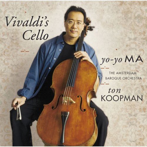 Yo-Yo Ma - Vivaldi's Cello vinyl record cover