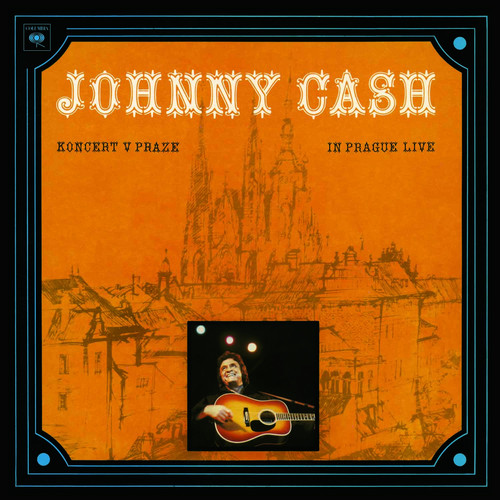 Johnny Cash - Koncert V Praze (In Prague-Live) vinyl record cover