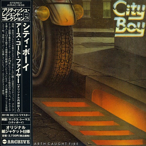 City Boy - Day the Earth Caught Fire vinyl record cover