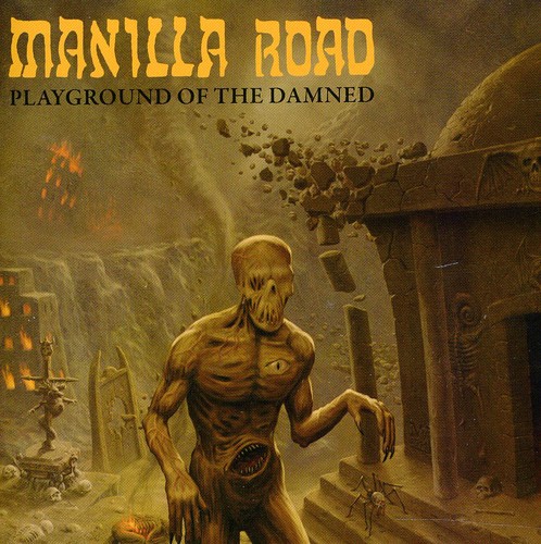 Manilla Road - Playground Of The Damned vinyl record cover
