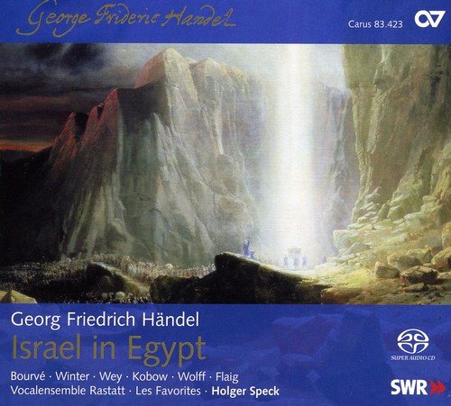 G.F. Handel - Israel in Egypt vinyl record cover