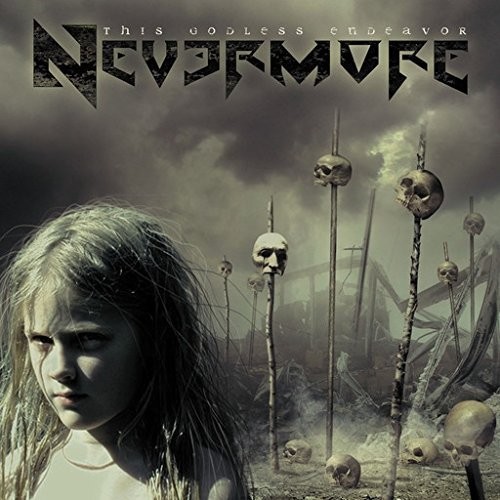 Nevermore - This Godless Endeavor (Gold) (Uk) vinyl record cover