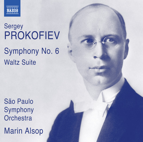 Prokofiev / Alsop / Sao Paulo Symphony Orchestra - Prokofiev: Symphony No. 6 Op. 111 - Waltz Suite vinyl record cover