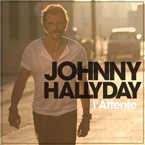 Johnny Hallyday - L'attente vinyl record cover