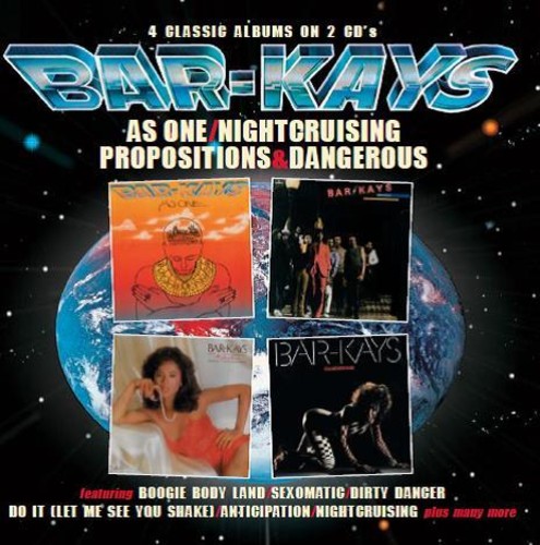 Bar-Kays - As One / Nightcruising / Propositions / Dangerous vinyl record cover