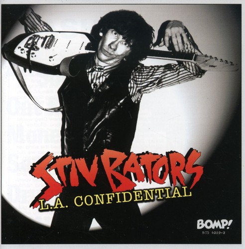 Stiv Bators - L.A. Confidential vinyl record cover