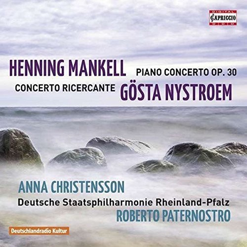 Mankell / Nystroem / German State Philharmonic - Piano Concertos vinyl record cover