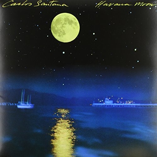 Carlos Santana - Havana Moon vinyl record cover