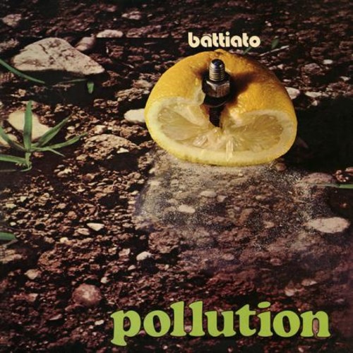 Franco Battiato - Pollution vinyl record cover