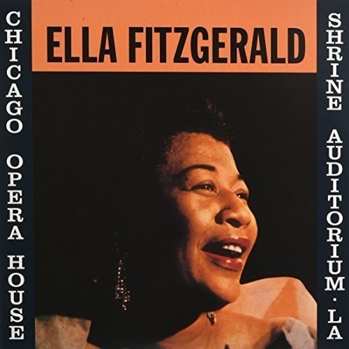 Ella Fitzgerald - At The Opera House (Bonus Track) (Gate) vinyl record cover