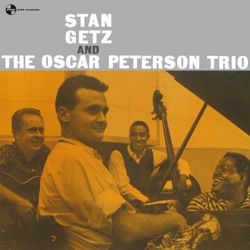 Stan Getz - Stan Getz & The Oscar Peterson Trio vinyl record cover