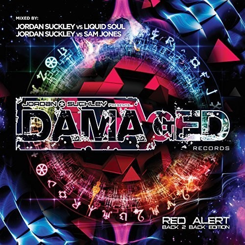 Jordan Suckley / Liquid Soul / Jones,Sam - Damaged Red Alert Back 2 Back Edition vinyl record cover
