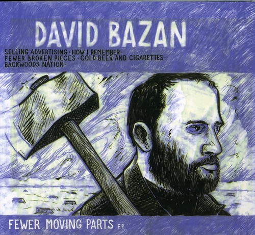 David Bazan - Fewer Moving Parts vinyl record cover