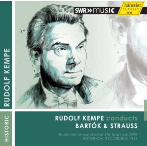 Rudolf Kempe - Kempe Conducts Bartok & Strauss vinyl record cover