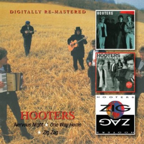Hooters - Nervous Night/One Way Home/Zig Zag vinyl record cover