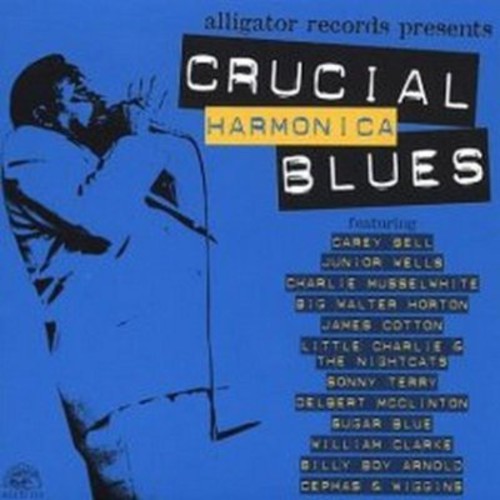 Crucial Harmonica Blues - Crucial Harmonica Blues vinyl record cover
