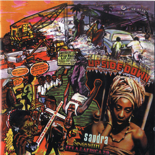 Fela Kuti - Upside Down vinyl record cover