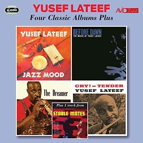 Yusef Lateef - Jazz Mood / Before Dawn / Dreamer / Cry Tender vinyl record cover