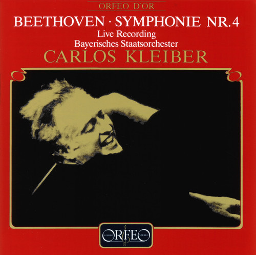 Beethoven / Kleiber / Bavarian State Orchestra - Symphony 4 vinyl record cover