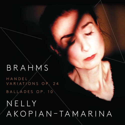 Brahms / Akopian-Nelly Tamarina - Handel Variations & 4 Ballads vinyl record cover