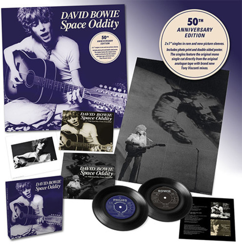 David Bowie - Space Oddity: 50th Anniversary EP vinyl record cover