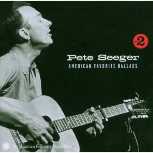 Pete Seeger - American Favorite Ballads, Vol. 2 vinyl record cover