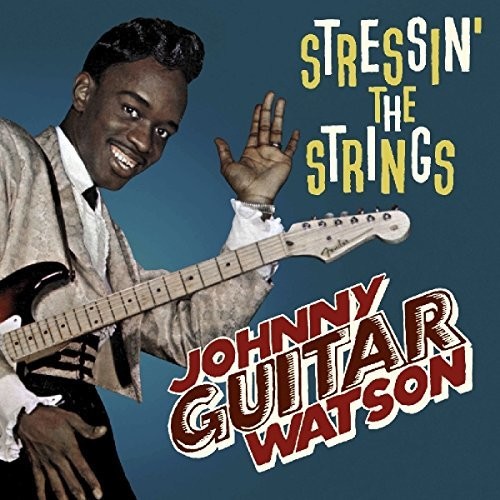 Johnny Watson - Stressin' The Strings vinyl record cover