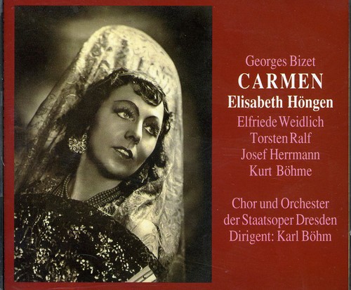 Bizet - Carmen vinyl record cover