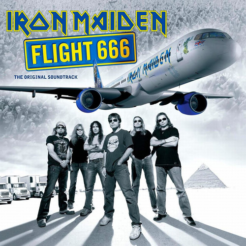 Iron Maiden - Flight 666 vinyl record cover