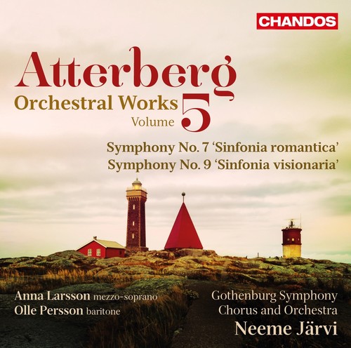 Atterberg / Larsson - Atterberg: Orchestral Works 5 vinyl record cover