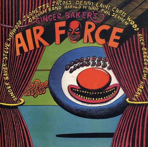 Ginger Baker - Ginger Bakers Airforce vinyl record cover