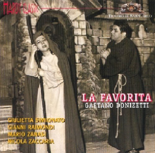 G. DONIZETTI - La Favorita vinyl record cover