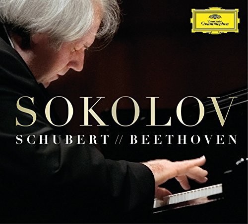 Grigory Sokolov - Schubert & Beethoven vinyl record cover