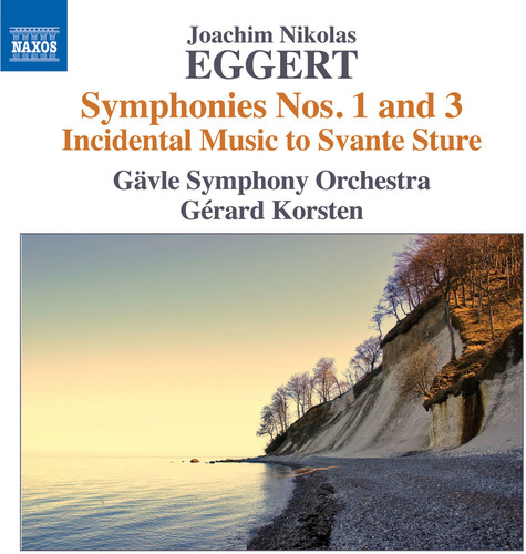 Eggert / Gavle Symphony Orchestra / Korsten - Symphonies Nos. 1 & 3 - Incidental Music to Svante vinyl record cover