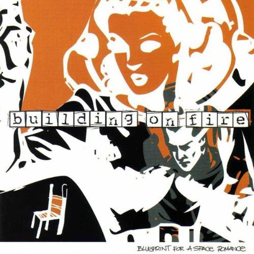 Building On Fire - Blueprint for a Space Romance vinyl record cover
