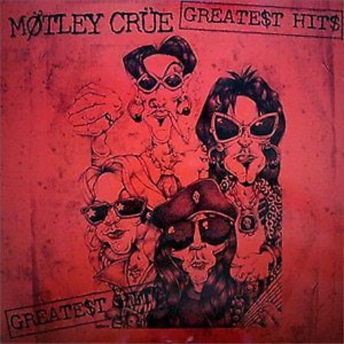 Motley Crue - MOTLEY CRUE Greatest Hits vinyl record cover