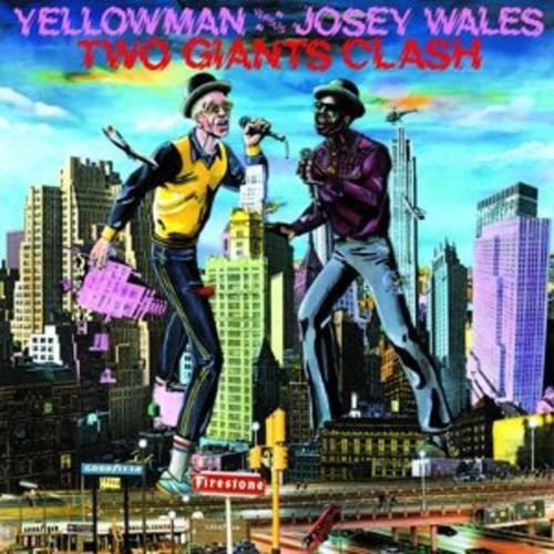 Yellowman & Josey Wales - Two Giants Clash vinyl record cover