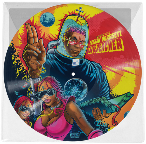Kool Keith Presents Tashan Dorrsett - The Preacher vinyl record cover
