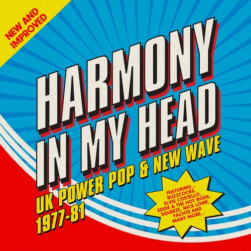 Harmony In My Head Uk Power Pop & New Wave 77-81 - Harmony In My Head: UK Power Pop & New Wave 1977-1981 / Various vinyl record cover