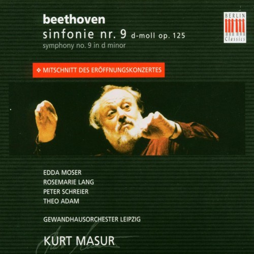L.V. Beethoven - Symphony No 9 vinyl record cover