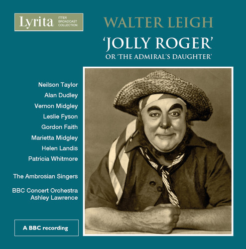 Leigh / Taylor / Ambrosian Singers / Lawrence - Jolly Roger vinyl record cover